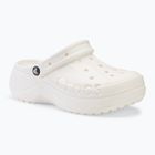 Сабо Crocs Baya на платформі білі