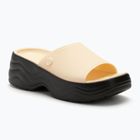 Шльопанці жіночі Crocs Skyline Slide vanilla/black