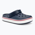 Дитячі шльопанці Crocs Crocband Clean Of Court Clog 208477 темно-синій/перець