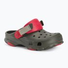 Шльопанці Crocs All Terrain Kids пильно-оливкові