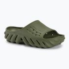 Шльопанці Crocs Echo Slide army green