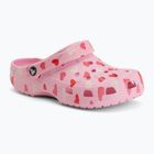 Шльопанці Crocs Classic Valentines Day Clog flamingo