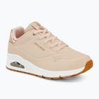 Черевики жіночі SKECHERS Uno Shimmer Away beige
