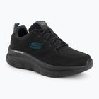 Кросівки чоловічі SKECHERS D'Lux Walker Get Oasis black/teal