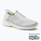 Кросівки чоловічі SKECHERS Slip-ins Go Walk 6 Easy On grey/grey/green