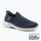 Кросівки чоловічі SKECHERS Slip-ins Go Walk 6 Easy On navy/white