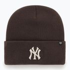 Шапка зимова 47 Brand MLB New York Yankees Haymaker brown