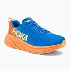 Кросівки для бігу чоловічі HOKA Rincon 3 блакитно-помаранчеві 1119395-CSVO