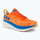 Кросівки для бігу чоловічі HOKA Clifton 9 помаранчеві 1127895-VOIM