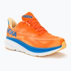 Черевики для бігу чоловічі HOKA Clifton 9 Wide vibrant orange/impala