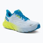 Кросівки для бігу чоловічі HOKA Arahi 6 Wide ice water/evening primrose