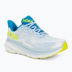 Черевики для бігу чоловічі HOKA Clifton 9 Wide ice water/evening primrose