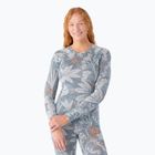 Жіноча термоактивна кофта Smartwool Merino 250 Baselayer Crew Boxed winter sky floral