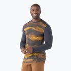 Чоловіча термоактивна кофта Smartwool Merino 250 Baselayer Crew Boxed charcoal mtn scape