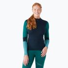 Жіноча термоактивна кофта Smartwool Intraknit Thermal Merino Baselayer Colorblock 1/4 Zip navy