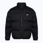 Чоловіча утеплена куртка Nike Sportswer Club Puffer чорний/білий