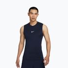 Футболка чоловіча Nike Pro Dri-Fit Tight Sleeveless Fitness obsidian/white
