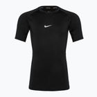 Футболка тренувальна чоловіча Nike Pro Dri-Fit Tight SS Fitness black/white