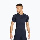 Футболка для тренувань чоловіча Nike Pro Dri-Fit Tight SS Fitness obsidian/white