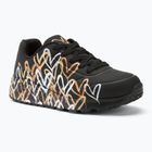 Кросівки дитячі SKECHERS JGoldcrown Uno Lite Metallic Love black/gold