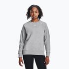 Кофта жіноча Under Armour Rival Fleece Crew mod gray light heather/white