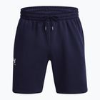 Шорти чоловічі Under Armour Icon Fleece midnight navy/white