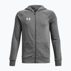 Кофта дитяча Under Armour Rival Fleece FZ Hoodie grey