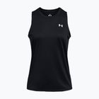 Футболка для тренувань жіноча Under Armour Tech Tank Solid black/white