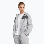 Куртка противітряна чоловіча Under Armour Sportstyle Windbreaker mod gray/castlerock/white