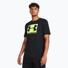 Футболка чоловіча Under Armour Boxed Sportstyle black/high vis yellow