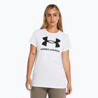 Футболка жіноча Under Armour Rival Logo white/black