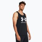 Топ чоловічий Under Armour Sportstyle Logo black/white