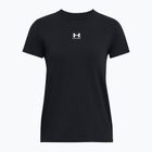 Футболка жіноча Under Armour Rival Core hydro black/white