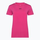 Футболка для тренувань жіноча Under Armour Off Campus Core astro pink/black