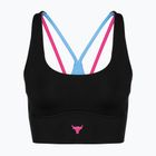 Легінси для тренувань жіночі Under Armour Project Rock LG Grind Sportlette black/viral blue/astro pink