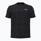 Футболка для тренувань чоловіча Under Armour Tech Textured black/white