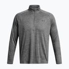 Кофта чоловіча Under Armour Tech Textured 1/2 Zip LS castlerock/black