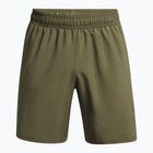 Шорти для тренувань чоловічі Under Armour Tech Woven Wordmark marine od green/black