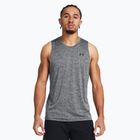Футболка для тренувань чоловіча Under Armour Tech Tank castlerock/black