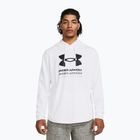 Кофта чоловіча Under Armour Rival Terry Graphic Hood white/black