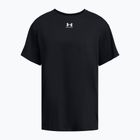 Футболка жіноча Under Armour Campus Oversize black/white