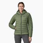 Жіночий пуховик Patagonia Down Sweater Hoody terrain зелений