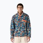 Кофта трекінгова чоловіча Patagonia LW Synch Snap-T P/O swallowtail geo/still blue