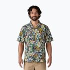 Чоловіча сорочка Patagonia Tidal Threads Camp підводний/чорнильна чорна