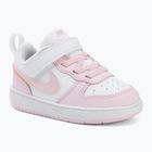 Взуття дитяче Nike Court Borough Low Recraft white/pink foam