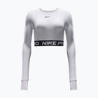 Топ тренувальний лонгслів жіночий Nike Pro 365 Dri-Fit white/black