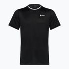 Чоловіча тенісна футболка Nike Court Dri-Fit Advantage чорна/біла