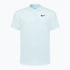 Чоловіча футболка-поло Nike Court Dri-Fit Solid glacier синя/чорна