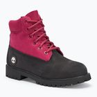 Черевики дитячі Timberland Premium 6 In Lace black nubuck/dark pink