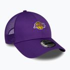 Чоловіча бейсболка New Era Home Field 9Forty Trucker Los Angeles Lakers фіолетова